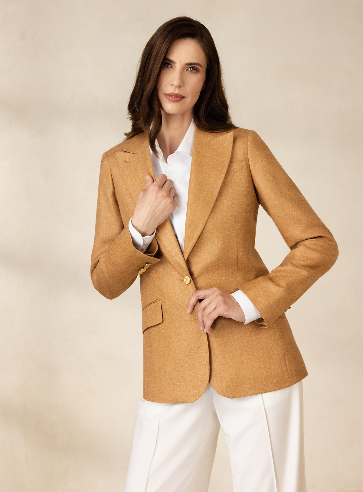 VALBONNE CAMEL BLAZER