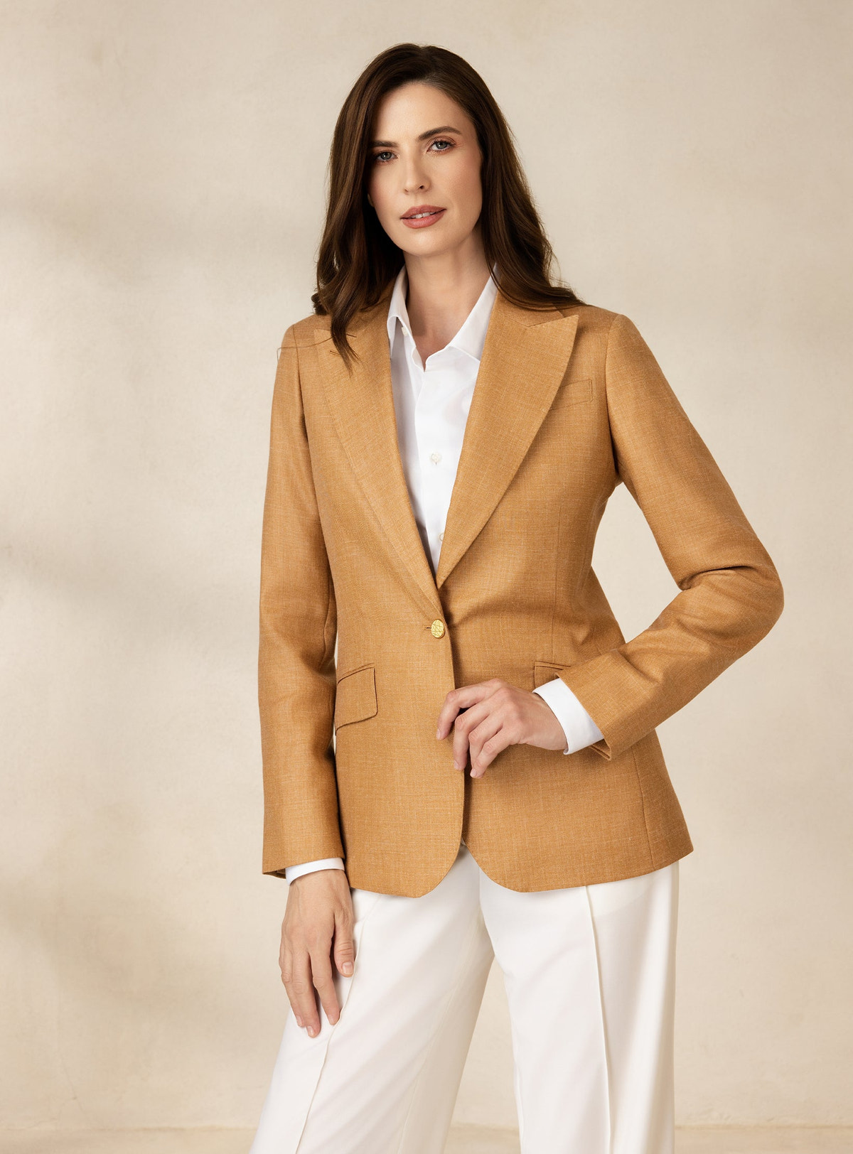 VALBONNE CAMEL BLAZER