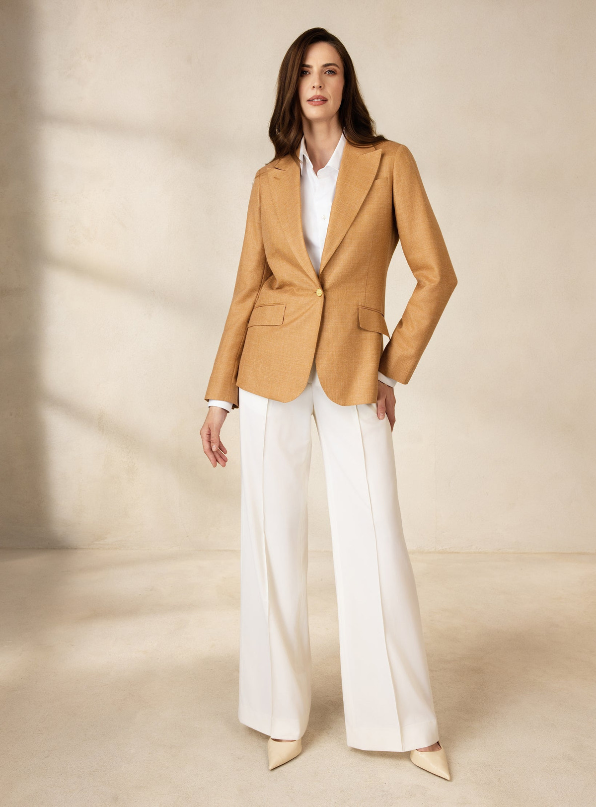 VALBONNE CAMEL BLAZER
