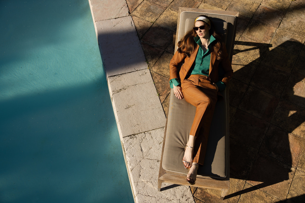 Villefranche Suit | Styling with a green shirt